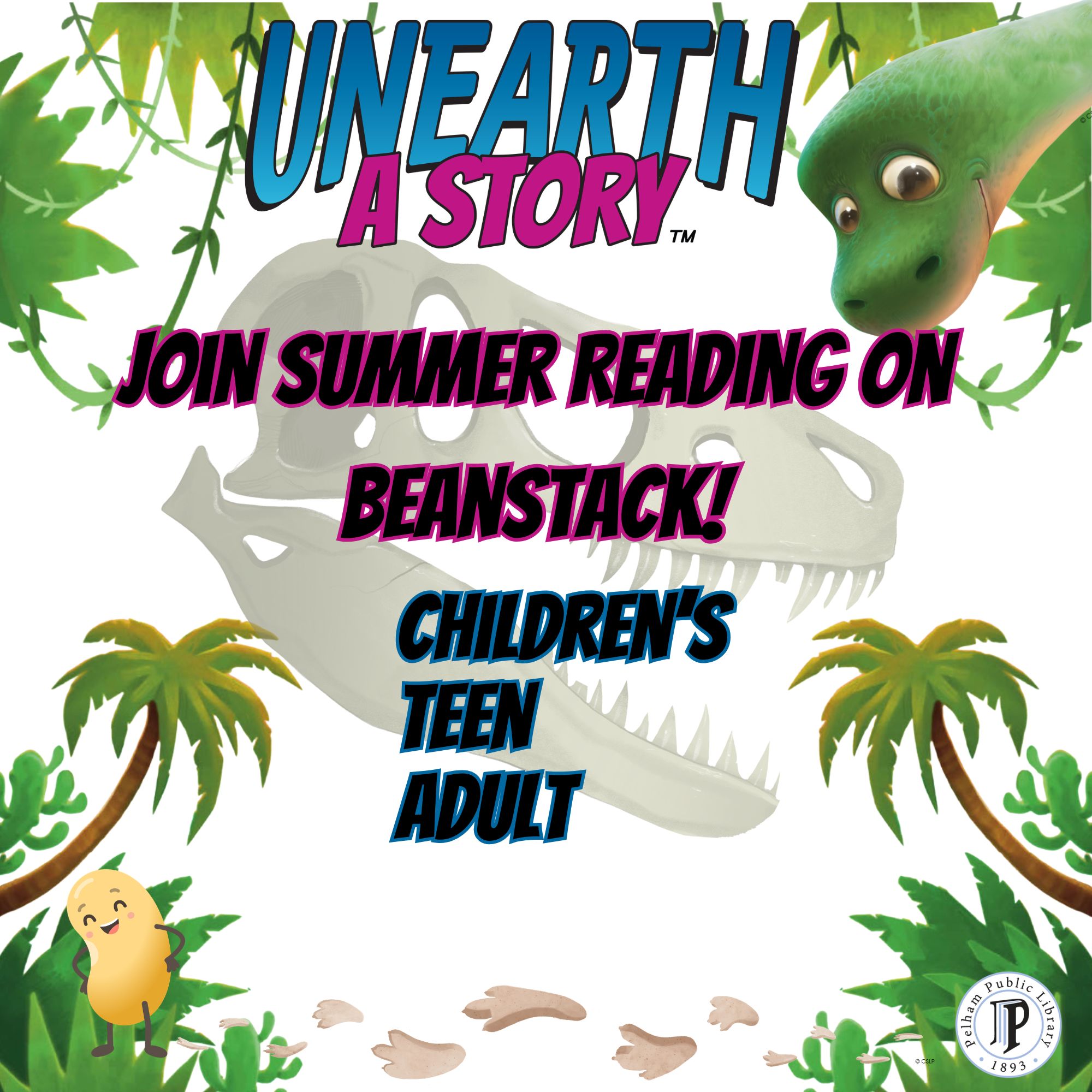 Summer reading: adult, child, teen.