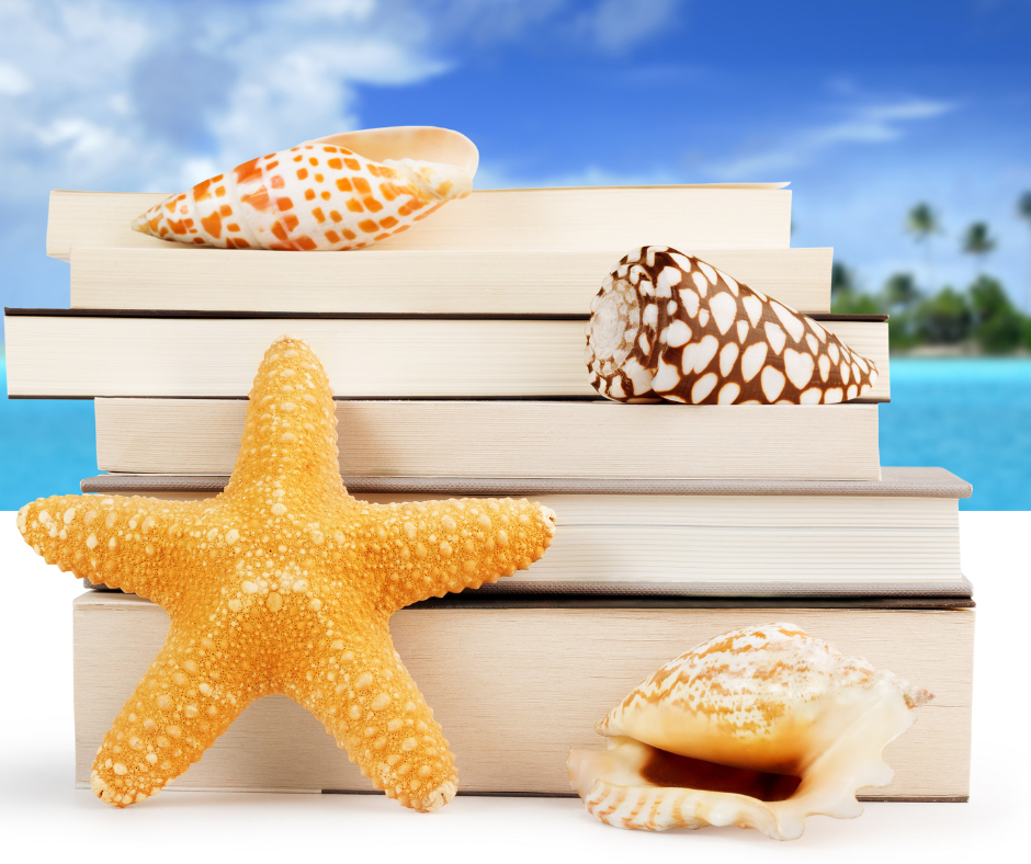 Seashells on Books