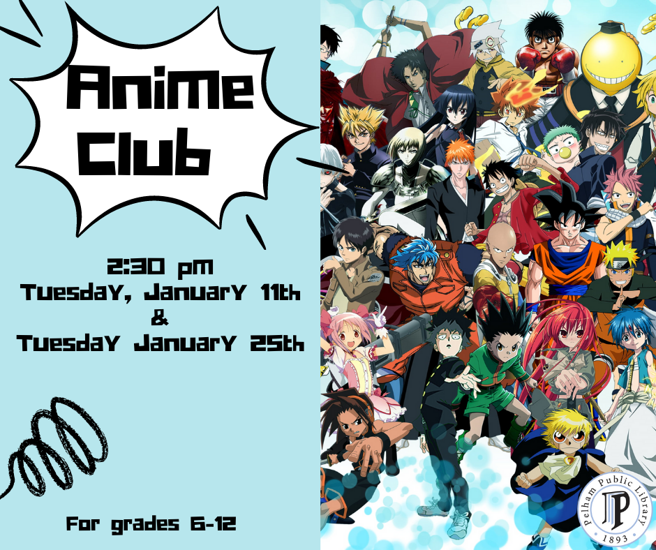 Anime-club - Albany Public Library