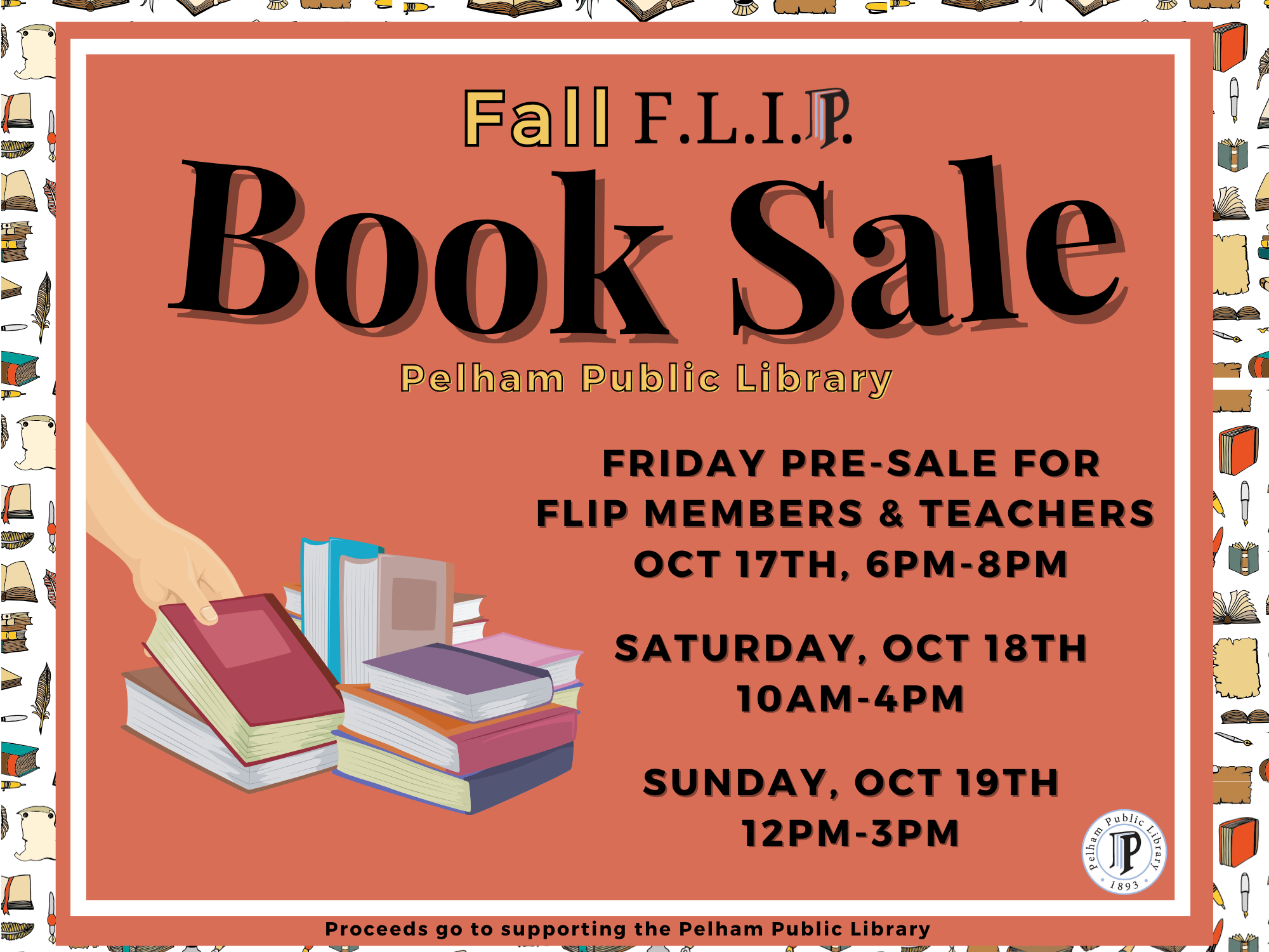book Sale Oct 17 -19