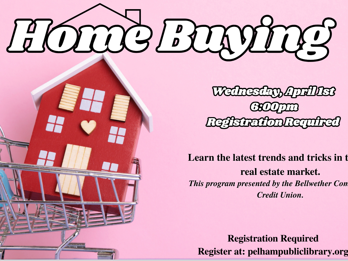 Home Buying Wed. April 1st 6:00pm
